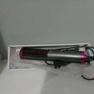 New Hair Straightener Brush Chignon curling hair